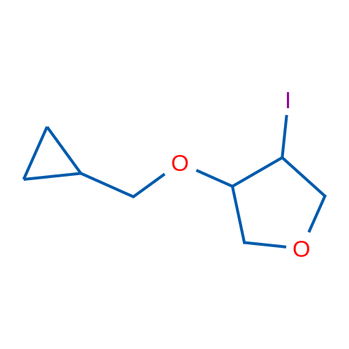 3-(Cyclopropylmethoxy)-4-iodooxolane 1g