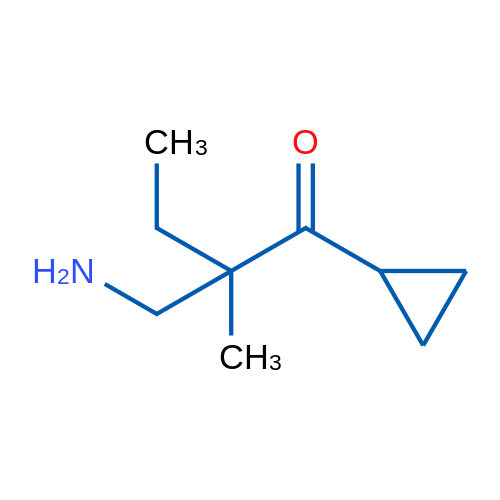 2-(Aminomethyl)-1-cyclopropyl-2-methylbutan-1-one 1g