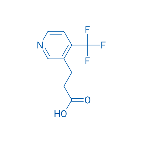 3-(4-(Trifluoromethyl)pyridin-3-yl)propanoic acid 250mg