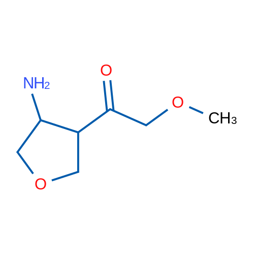 1-(4-Aminooxolan-3-yl)-2-methoxyethan-1-one 1g