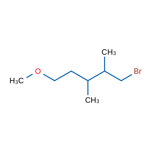 1-Bromo-5-methoxy-2,3-dimethylpentane 1g