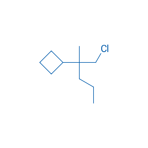 (1-Chloro-2-methylpentan-2-yl)cyclobutane 1g