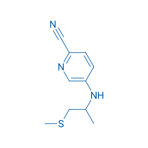 5-((1-(Methylthio)propan-2-yl)amino)picolinonitrile 1g