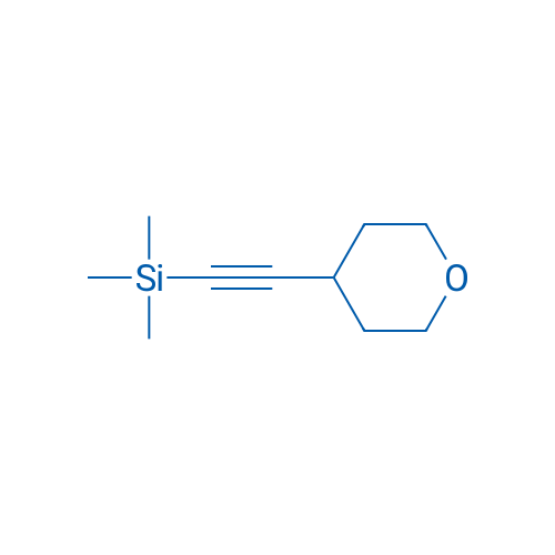 trimethyl(2-tetrahydropyran-4-ylethynyl)silane 100mg