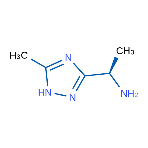 (1R)-1-(5-Methyl-1H-1,2,4-triazol-3-yl)ethan-1-amine 1g