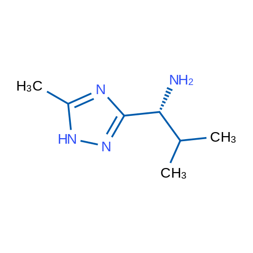 (1R)-2-Methyl-1-(5-methyl-1H-1,2,4-triazol-3-yl)propan-1-amine 1g