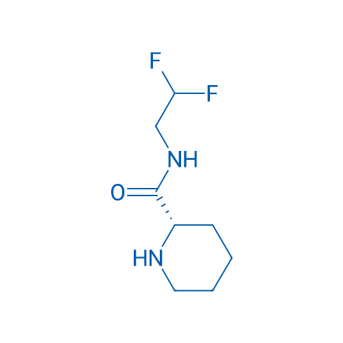 (2S)-N-(2,2-Difluoroethyl)piperidine-2-carboxamide 1g