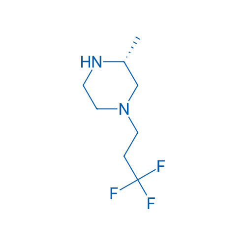 (3R)-3-Methyl-1-(3,3,3-trifluoropropyl)piperazine 100mg