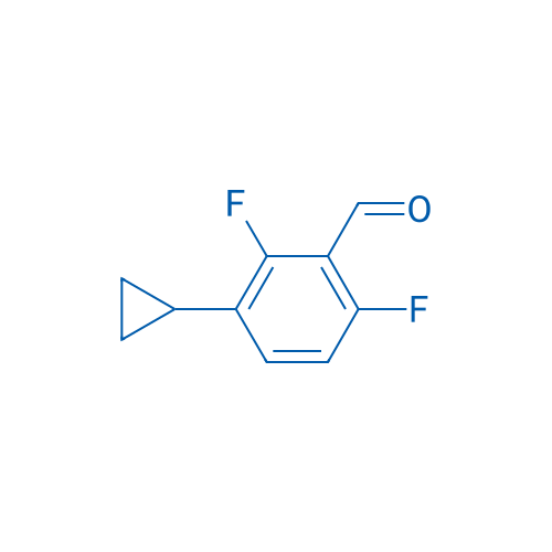 3-Cyclopropyl-2,6-difluorobenzaldehyde 100mg