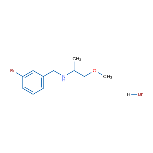 N-(3-Bromobenzyl)-1-methoxy-2-propanamine hydrobromide 5g