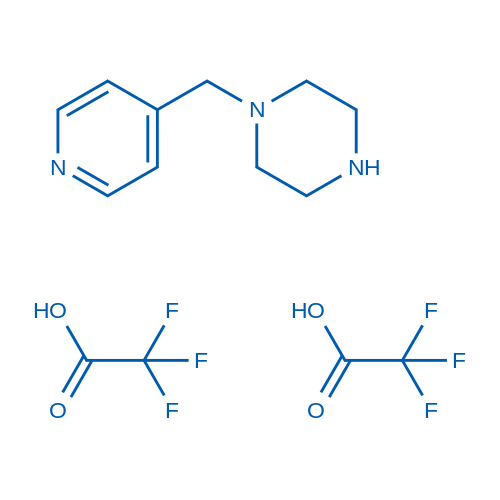 1-(Pyridin-4-ylmethyl)piperazine bis(2,2,2-trifluoroacetate) 1g