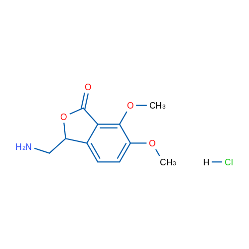 3-(Aminomethyl)-6,7-dimethoxyisobenzofuran-1(3H)-one hydrochloride 1g