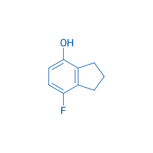 7-Fluoro-2,3-dihydro-1H-inden-4-ol 250mg