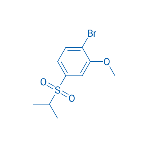 1-Bromo-4-(isopropylsulfonyl)-2-methoxybenzene 1g