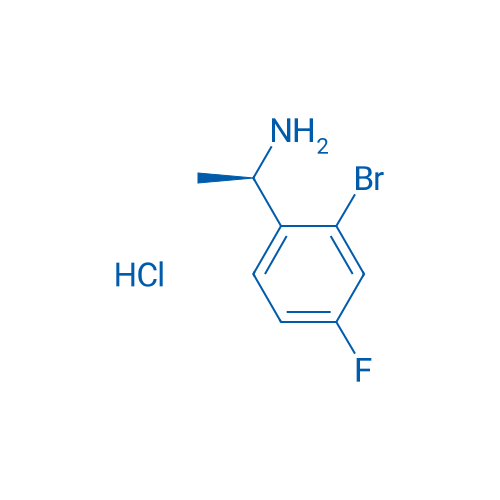 (R)-1-(2-Bromo-4-fluorophenyl)ethanamine hydrochloride 250mg
