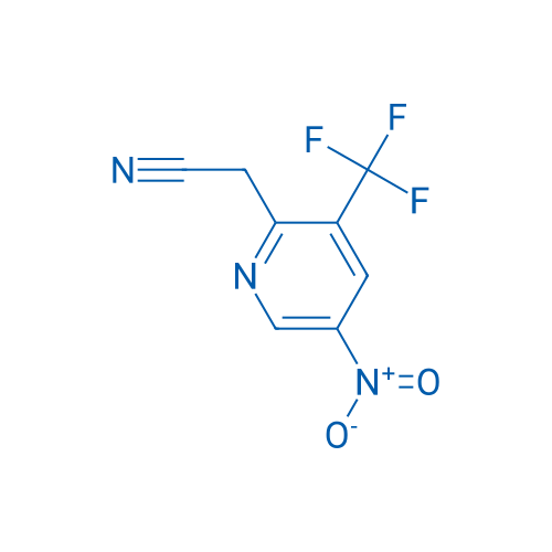 2-(5-Nitro-3-(trifluoromethyl)pyridin-2-yl)acetonitrile 1g
