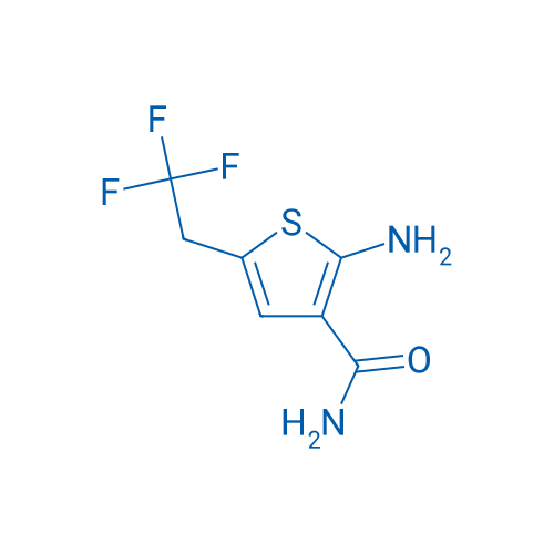 2-Amino-5-(2,2,2-trifluoroethyl)thiophene-3-carboxamide 100mg