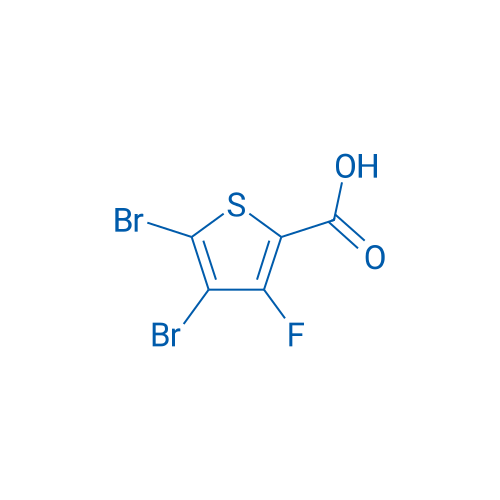 4,5-Dibromo-3-fluorothiophene-2-carboxylic acid 100mg