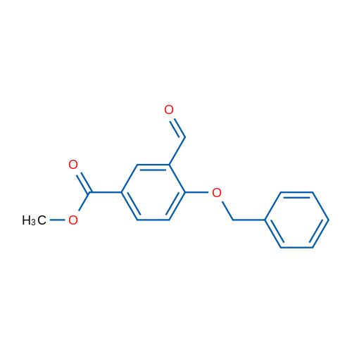 Methyl 4-(benzyloxy)-3-formylbenzoate 1g