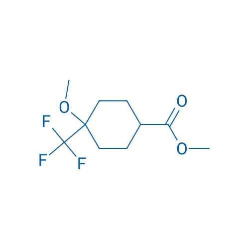 methyl 4-methoxy-4-(trifluoromethyl)cyclohexane-1-carboxylate 250mg
