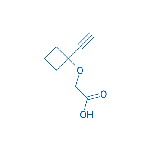 2-(1-ethynylcyclobutoxy)acetic acid 250mg