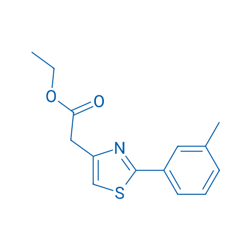 Ethyl 2-(2-(m-tolyl)thiazol-4-yl)acetate 1g