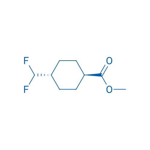 Rel-methyl (1s,4s)-4-(difluoromethyl)cyclohexane-1-carboxylate 250mg