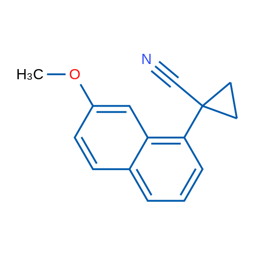 1-(7-Methoxynaphthalen-1-yl)cyclopropanecarbonitrile 1g