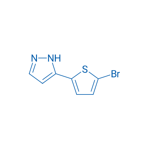 5-(5-Bromothiophen-2-yl)-1H-pyrazole 250mg