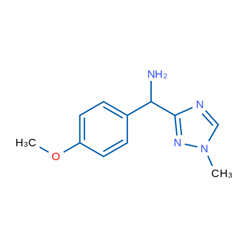 (4-Methoxyphenyl)(1-methyl-1H-1,2,4-triazol-3-yl)methanamine 1g