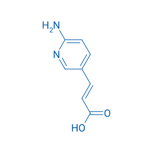 (E)-3-(6-Aminopyridin-3-yl)acrylic acid 250mg