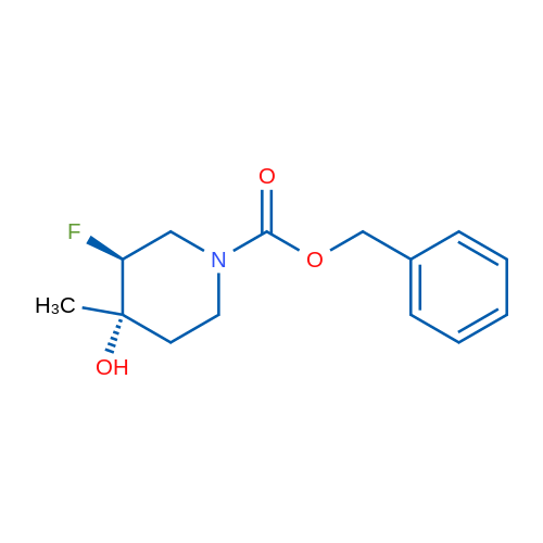 Cis-benzyl 3-fluoro-4-hydroxy-4-methylpiperidine-1-carboxylate 1g