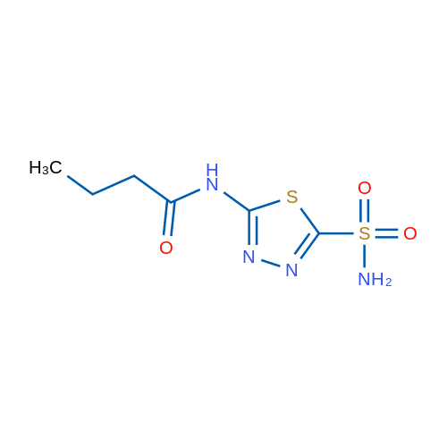 N-(5-Sulfamoyl-1,3,4-thiadiazol-2-yl)butyramide 1g