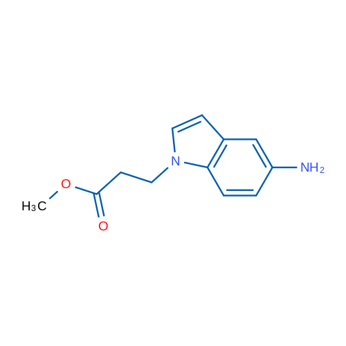 Methyl 3-(5-amino-1H-indol-1-yl)propanoate 1g