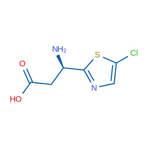 (3R)-3-Amino-3-(5-chloro-1,3-thiazol-2-yl)propanoic acid 1g