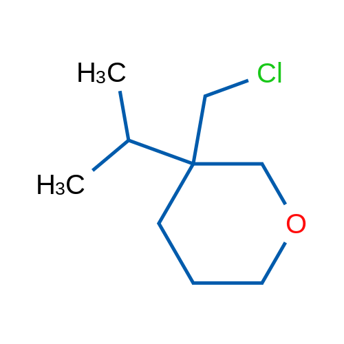3-(Chloromethyl)-3-(propan-2-yl)oxane 1g