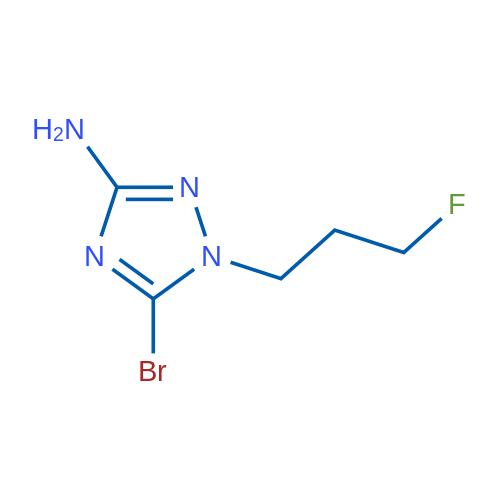 5-Bromo-1-(3-fluoropropyl)-1H-1,2,4-triazol-3-amine 1g