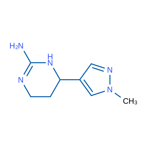 6-(1-Methyl-1H-pyrazol-4-yl)-1,4,5,6-tetrahydropyrimidin-2-amine 1g