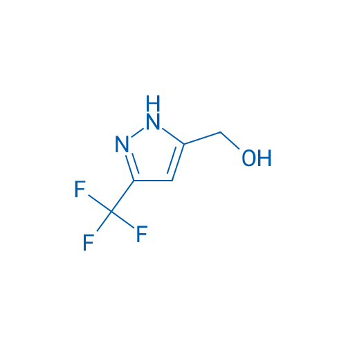 (3-(Trifluoromethyl)-1H-pyrazol-5-yl)methanol 250mg