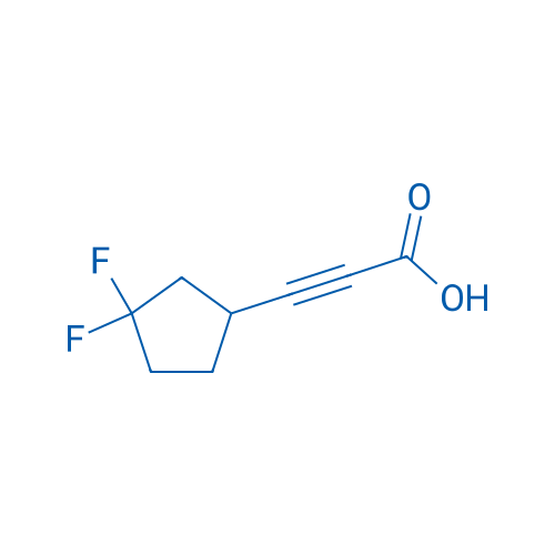 3-(3,3-Difluorocyclopentyl)prop-2-ynoic acid 1g