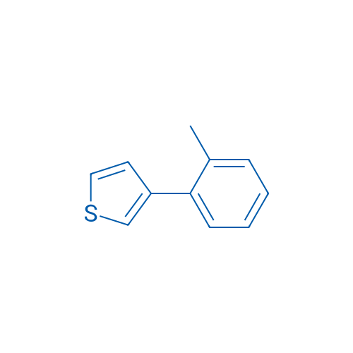3-(o-Tolyl)thiophene 1g