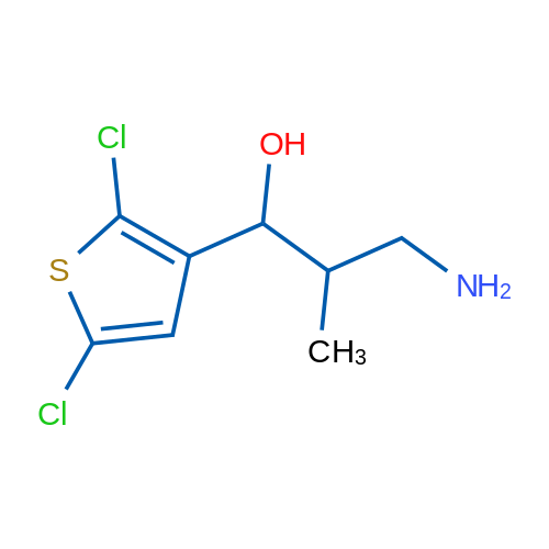 3-Amino-1-(2,5-dichlorothiophen-3-yl)-2-methylpropan-1-ol 1g