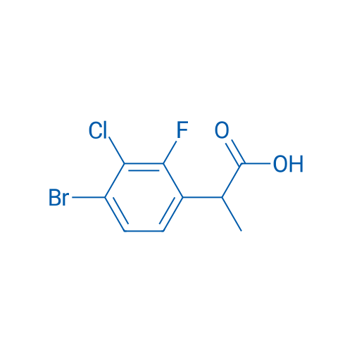 2-(4-Bromo-3-chloro-2-fluorophenyl)propanoic acid 1g