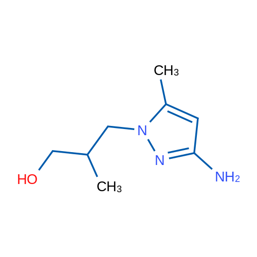 3-(3-Amino-5-methyl-1H-pyrazol-1-yl)-2-methylpropan-1-ol 1g