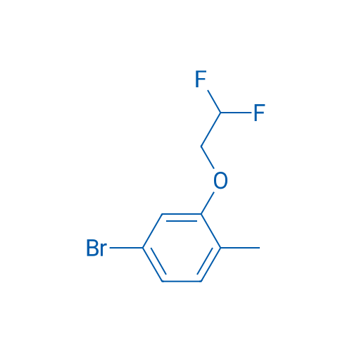 4-Bromo-2-(2,2-difluoro-ethoxy)-1-methyl-benzene 5g