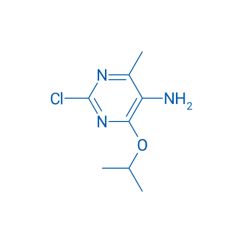 2-Chloro-4-methyl-6-(propan-2-yloxy)pyrimidin-5-amine 1g