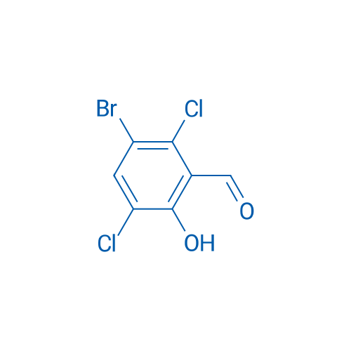 3-Bromo-2,5-dichloro-6-hydroxybenzaldehyde 5g