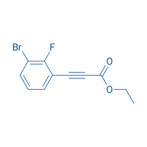 Ethyl 3-(3-bromo-2-fluorophenyl)prop-2-ynoate 1g