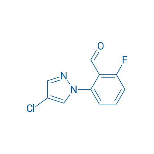 2-(4-Chloro-1H-pyrazol-1-yl)-6-fluorobenzaldehyde 1g