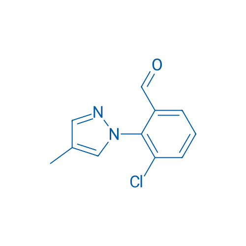 3-Chloro-2-(4-methyl-1H-pyrazol-1-yl)benzaldehyde 1g